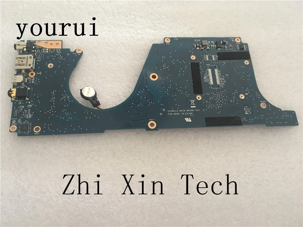 yourui for asus ux301la ux301laa laptop motherboard with i7 4500u cpu 8gb ram ddr3 test all functions 100 free global shipping