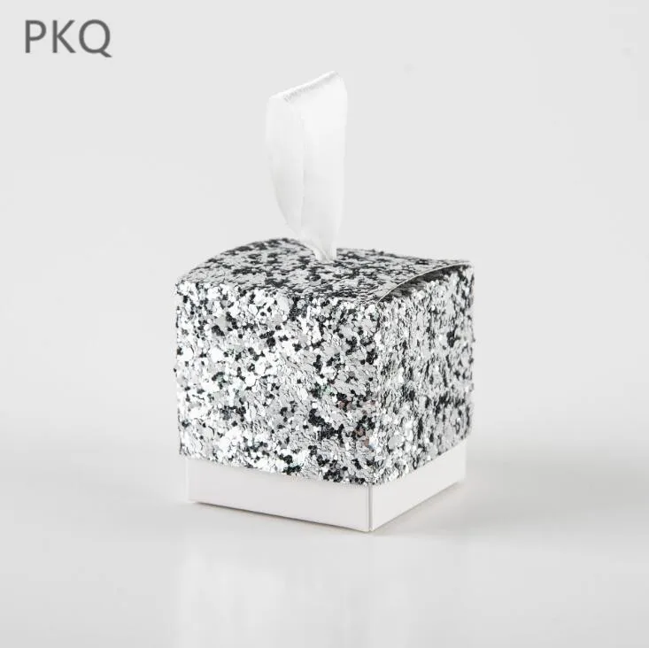 Подарочные коробки для конфет 50 шт./лот детского душа свадебного мероприятия