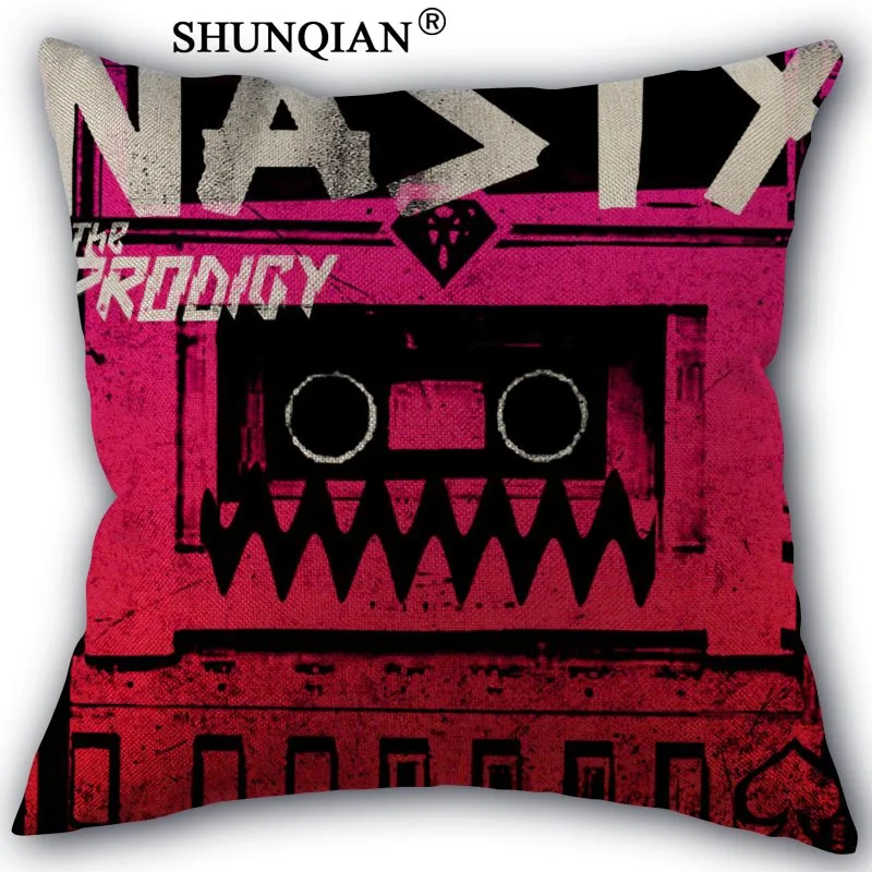 Pillowcase Prodigy день льняная подушка из хлопка с эффектом памяти подушки с принтом квадратные декоративные для дома без сердечника наволочка 45x45 см с одной стороны - Цвет: Pillowcase