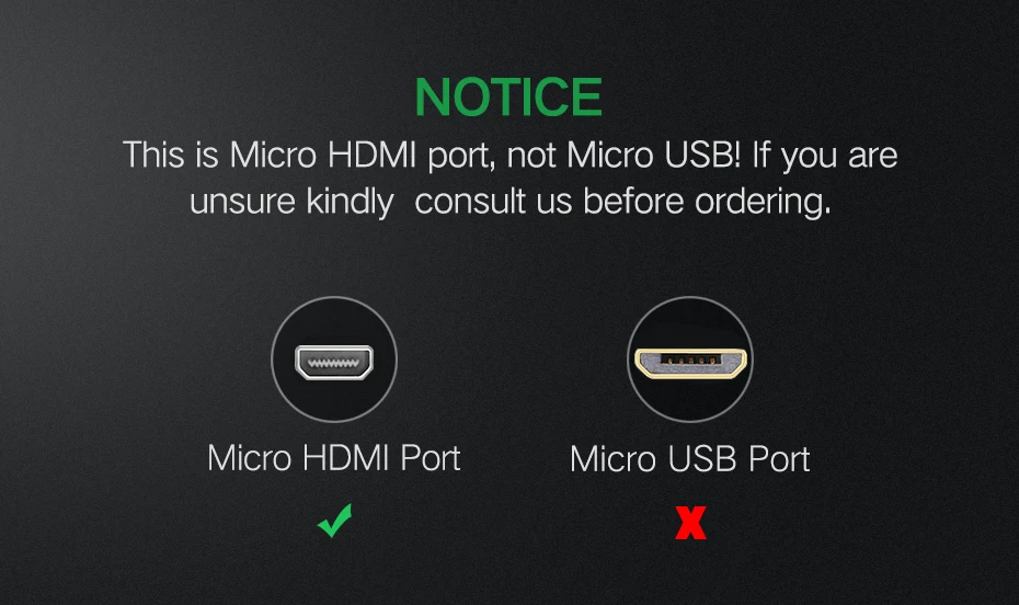 Micro HDMI(тип D) к HDMI(тип A) позолоченный(высокая скорость) Кабель Micro HDMI 1.4a 2,0 настоящий 3D и Ethernet