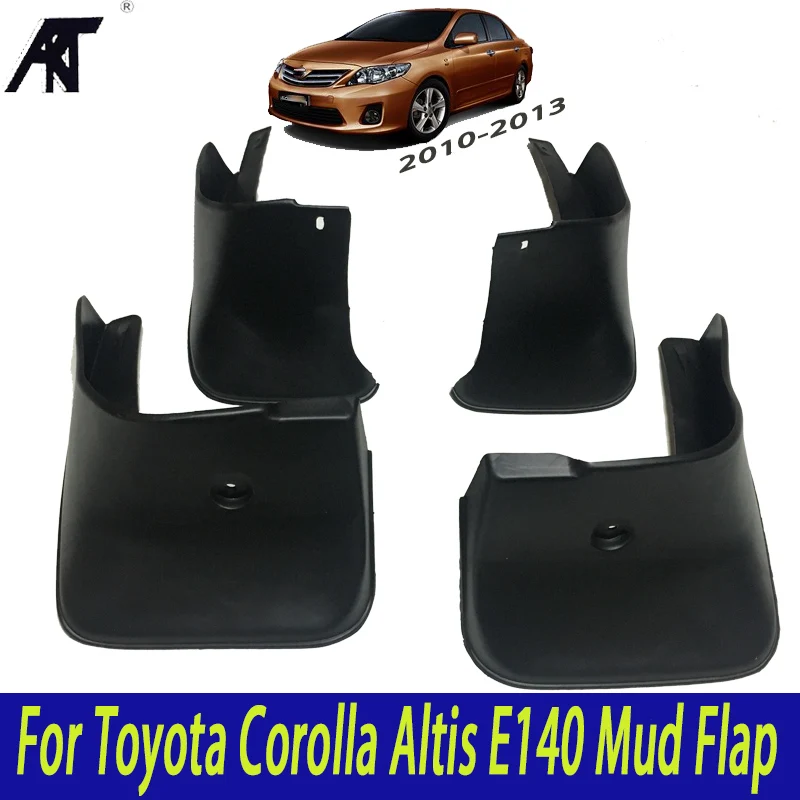 Брызговики для Toyota Corolla Altis E140 2007-2013 Брызговики передние и задние брызговики крыло 2008 2009 2010