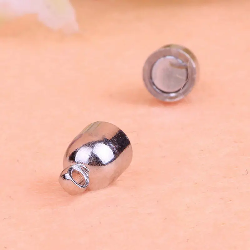 Фурнитура для ювелирных изделий из серебра и золота магнитная застежка