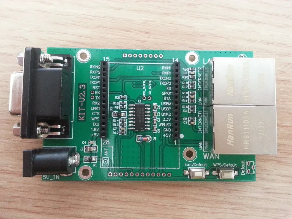 Бесплатная доставка! Uart WIFI модуль последовательный SCM HLK RM04 Упростите тест