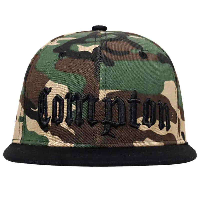 2019 new COMPTON embroidery Baseball Cap Hip Hop Snapback caps flat fashion sport Hat For Unisex Adjustable dad hats images - 6