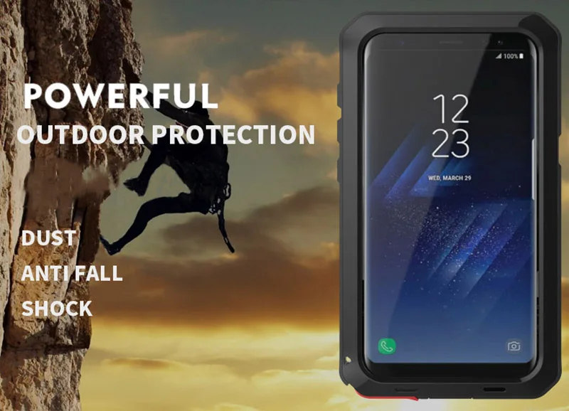 Для samsung Note 10 Plus 8 9 металлический алюминиевый Броня противоударный сверхпрочный чехол для Galaxy S9 S8 S10 Plus S10e S7 S6 Edge