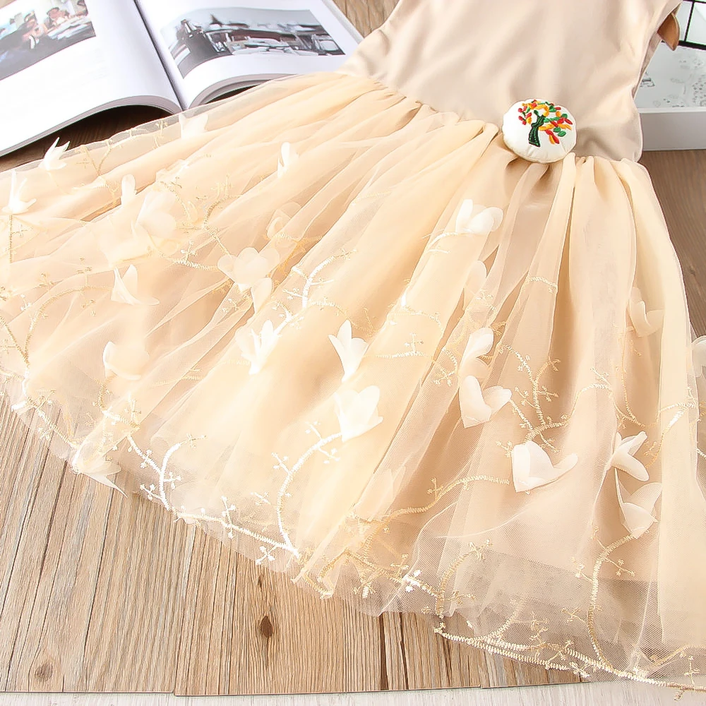 Hurave/платье подружки невесты vestido Детская летняя одежда платье без рукавов