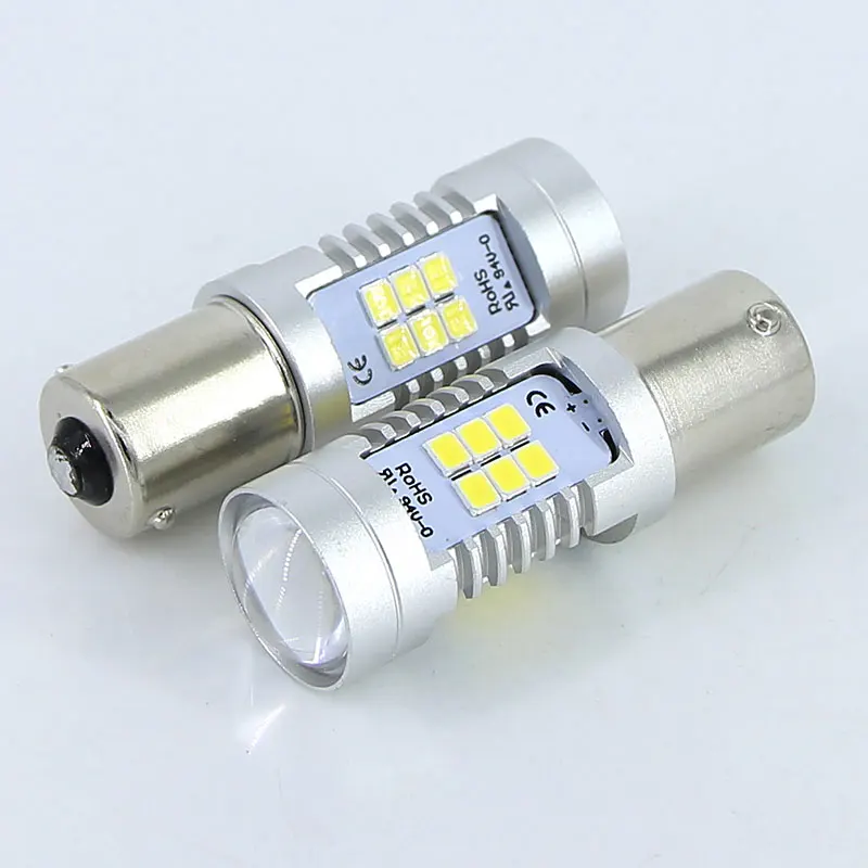 2 шт. 21-SMD T20 7440 W21W W21/5 Вт 7443 1156 Ba15s P21W Bau15s PY21W 1157 светодиодный стоп сигнал обратного лампочка цвета-красный, желтый, белый
