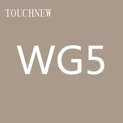 WG5 TOUCHNEW, 168 цветов, одиночные художественные маркеры, кисть, эскиз, на спиртовой основе, маркеры, двойная головка, манга, ручки для рисования, товары для рукоделия - Цвет: WG5