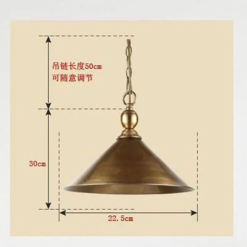 1 шт. Медный Подвесной Светильник E27 Avize|pendant light fixture|copper pendant fixturelight fixtures |