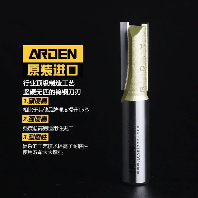 Профессиональные прямые биты для фрезерного станка с 2 канавками 5 шт. лезвие из