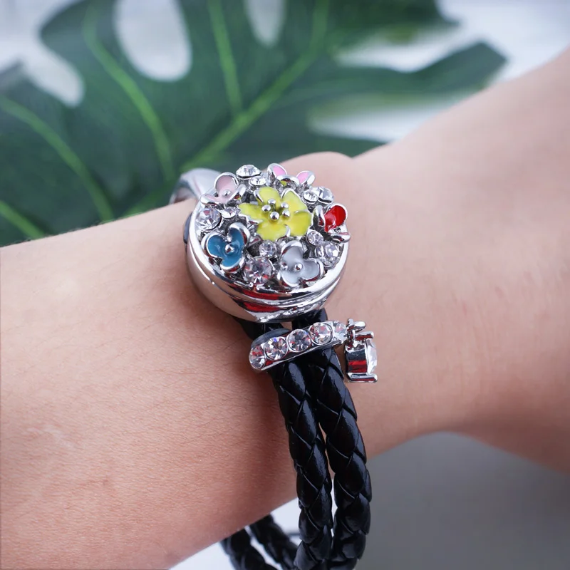 Partnairbeads оснастка ювелирный браслет Женская мода DIY талисманы браслет& Браслеты оснастка Кнопка ювелирные изделия ангел защелки серебряные браслеты