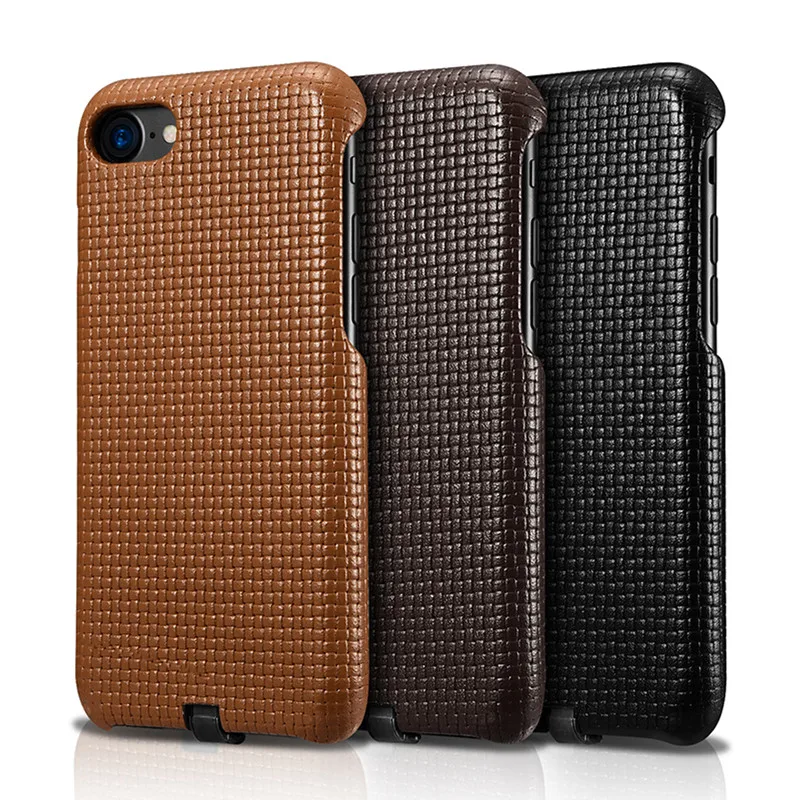 Оригинальный iCarer роскошный Qi беспроводной волшебный зарядный чехол для iPhone 7