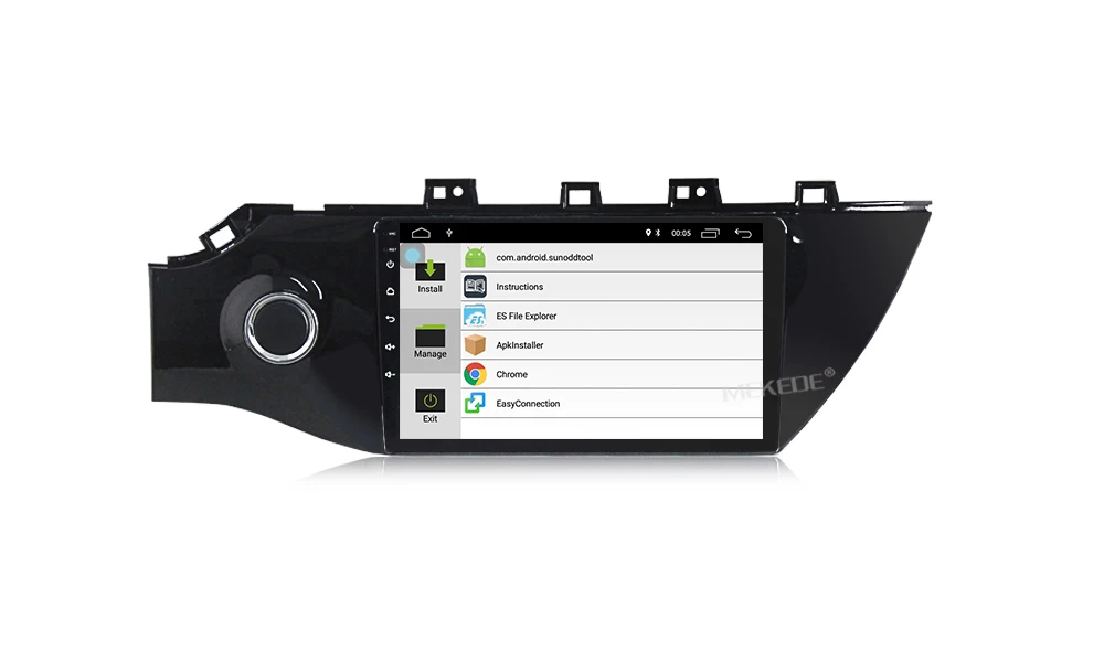 MEKEDE Android 8,1 Автомобильный gps радио Мультимедиа Видео плеер gps навигация " для KIA RIO 4 седан 2 din без dvd