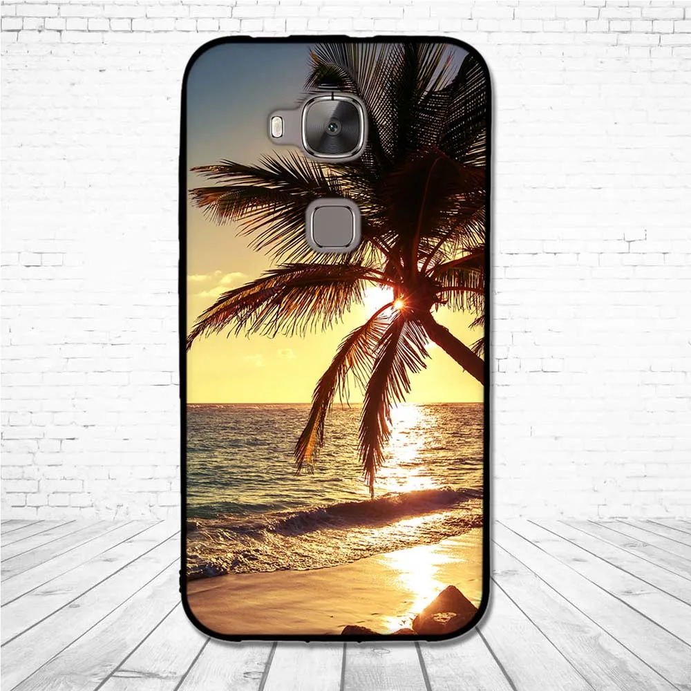 Чехлы из ТПУ для Huawei G8 G 8 мягкий силиконовый чехол накладка G7 Plus 3D рельефные Ascend GX8