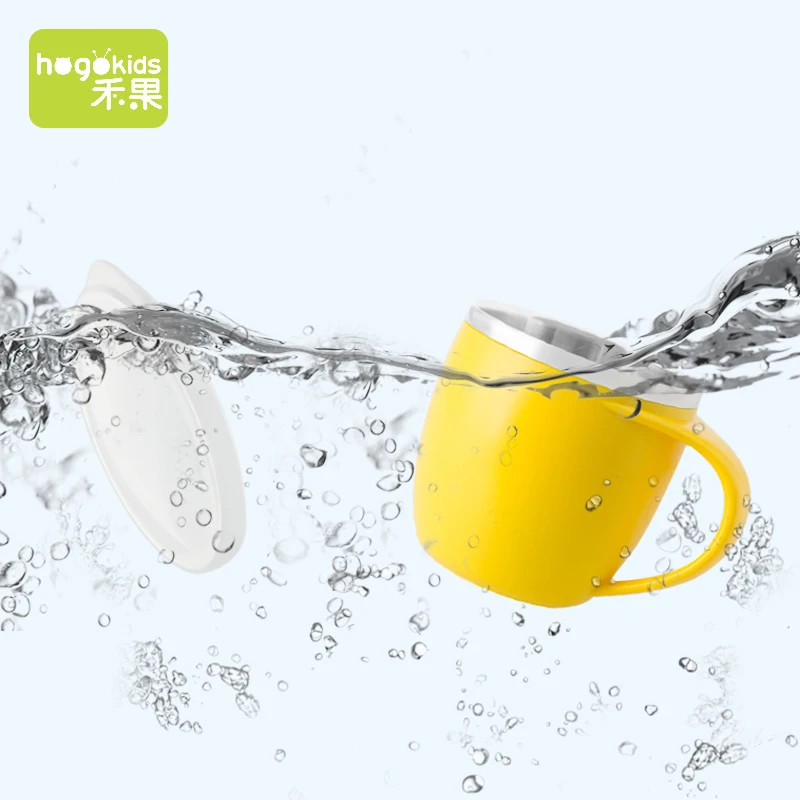 250 мл милый ребенок стаканчик дети учатся кормления питьевой воды соломы ручка