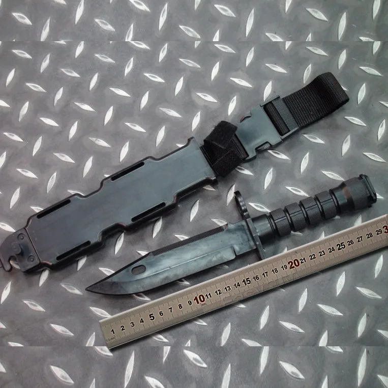 Wargame страйкбол тактическая игрушка пластиковый M9 нож для охоты на открытом