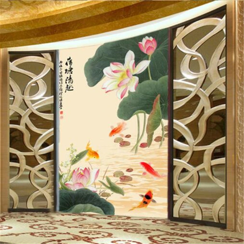 Wellyu пользовательские обои papel де parede 3d фото фрески Боярышник смешной коридор
