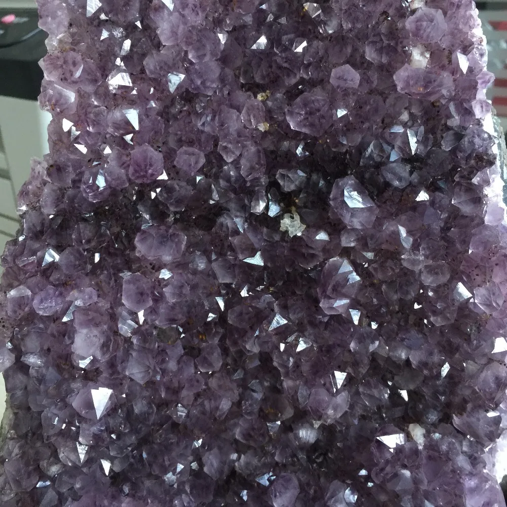 3,8 кг натуральный Purply аметистовый геодезический с лечебным действием, образцы кристаллы украшения дома Хэллоуин украшения или Кухня аксессуары