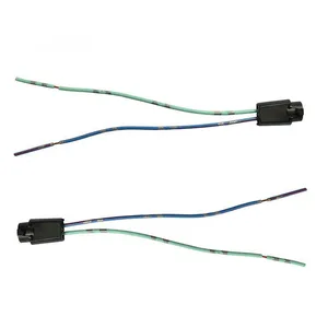 2 шт. T5 286 W2W автомобильный предупреждающий индикатор приборной панели автомобиля T5 светодиодный патрон-адаптер Разъемы для проводки