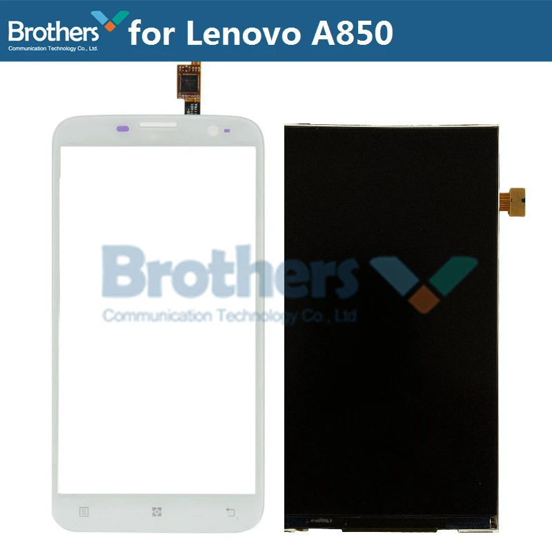 1 комплект для Lenovo A850 ЖК дисплей + сенсорный Dcreen дигитайзер экран оригинальная