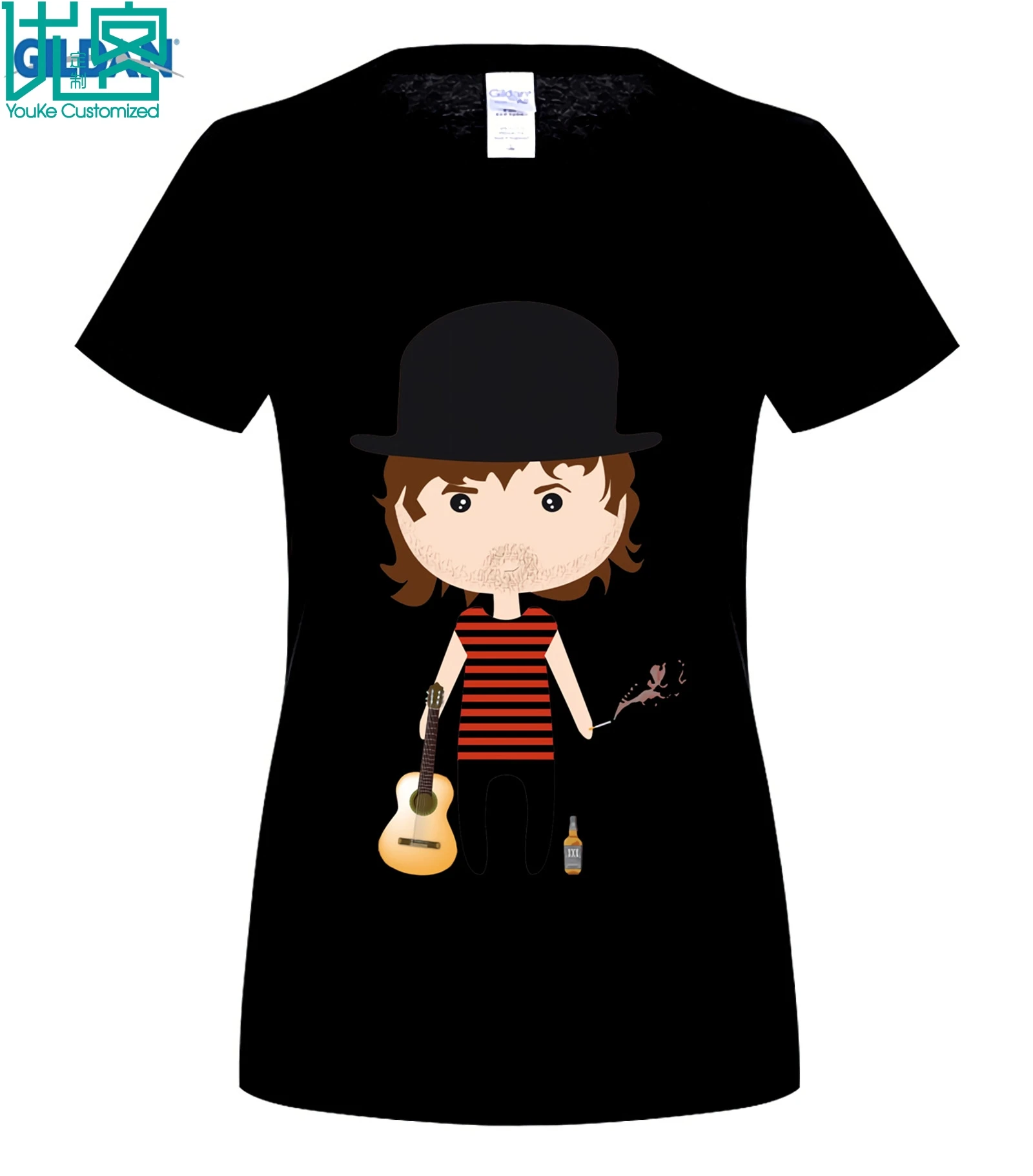 women black Футболка Joaquin Sabina - Цвет: women black