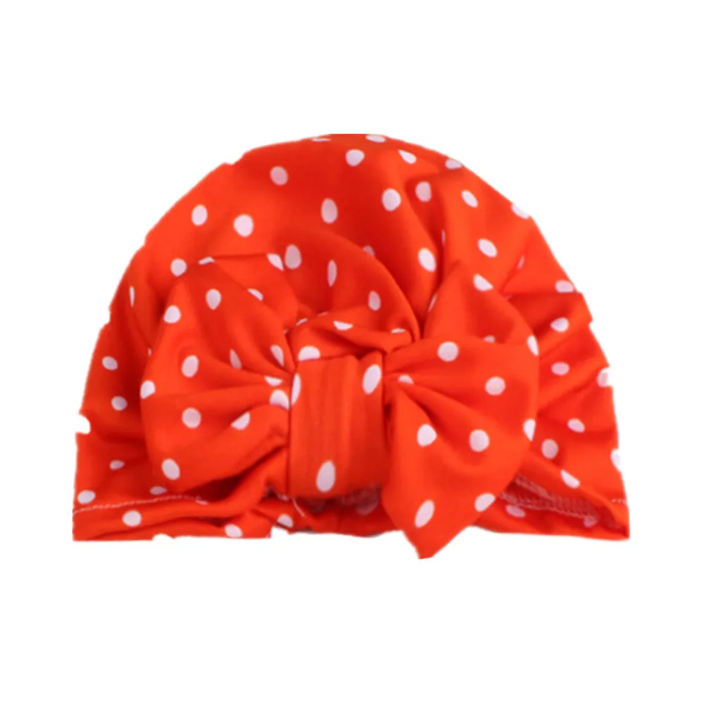 Baby Toddler Kids Boy Girl Bowknot Soft Cotton Beanie Hat Cap luzh One Size For 0-6 Years | Детская одежда и обувь