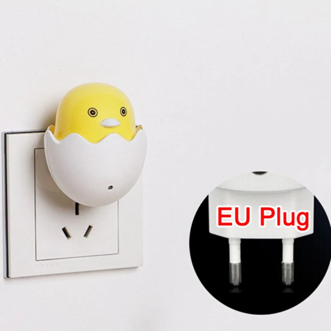 1 шт. штепсельная вилка европейского стандарта настенная лампа в розетку