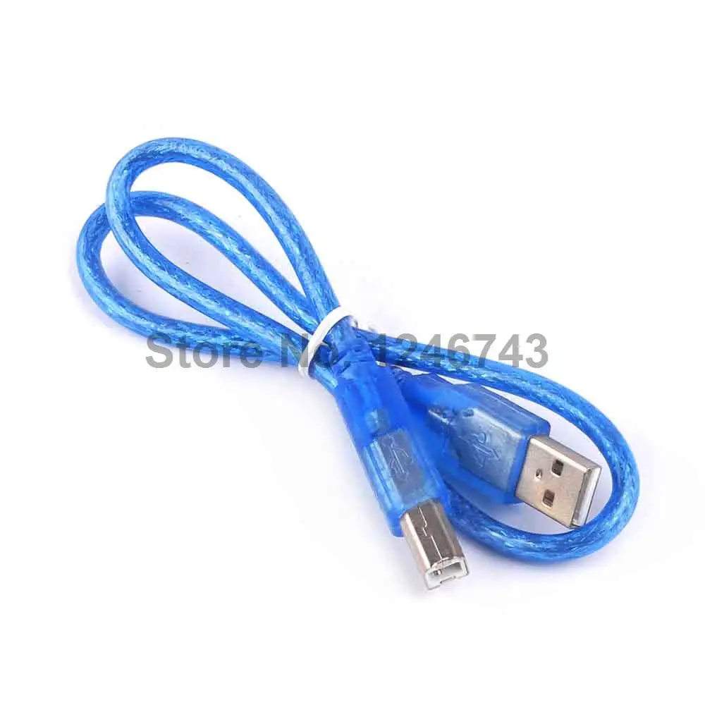 1 шт. синий Удлинительный кабель USB с квадратной линией 50 см|cord|cord cable |