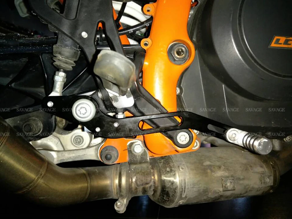 Рычаг переключения передач и педаль тормоза для KTM 690 DUKE R 2013 14 15 16 аксессуары для мотоциклов с ЧПУ Регулируемая Педаль Переключения Передач