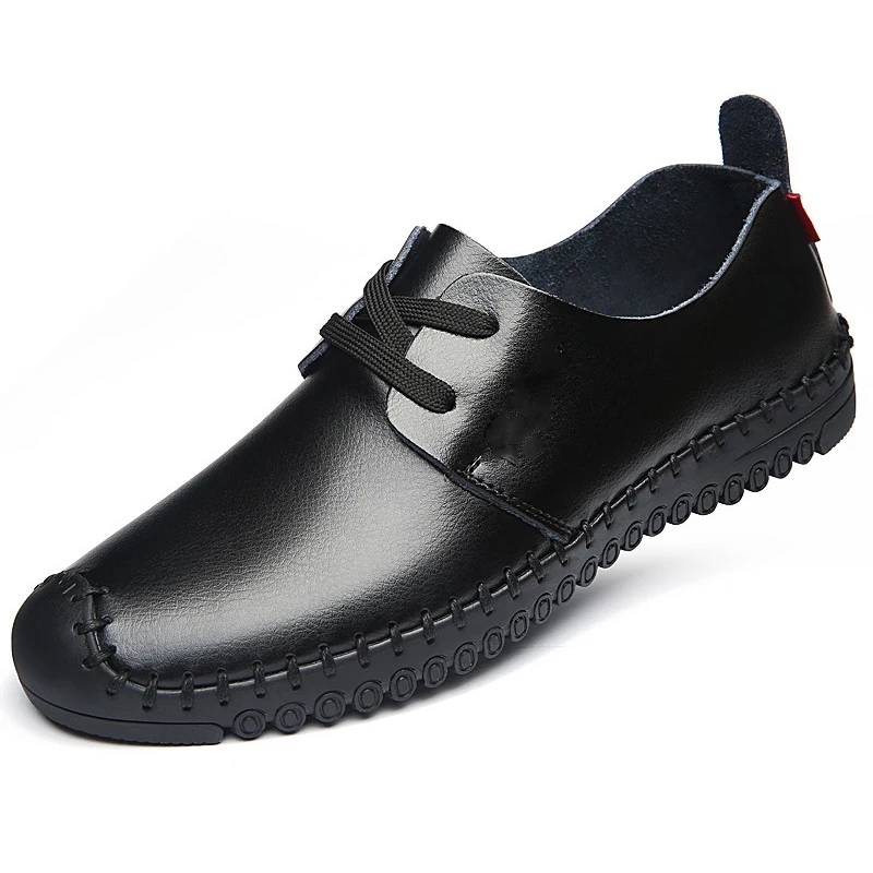 Дорога трек Для мужчин повседневная обувь Кружево-Up Твердые Цвет круглый носок