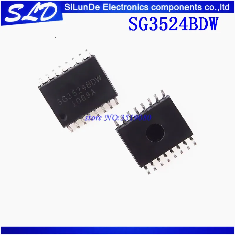 Бесплатная доставка 10 шт./лот SG3524BDWTR SG3524BDW SG3524 выход регулятора dc контроллер IC 16 SOIC