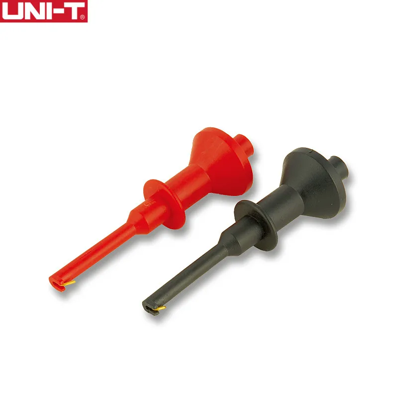 

UNI-T UTC01 Hook Type Test Clamp Whorl Pattem Safety Handle alligator clip