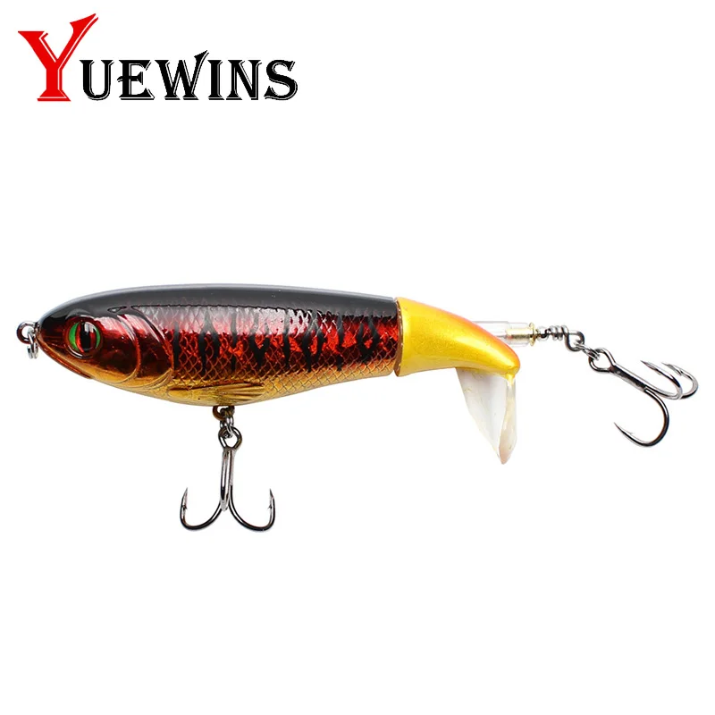Yuewins 10 см 17 2 г Whopper Plopper плавающий Поппер рыболовная приманка искусственная