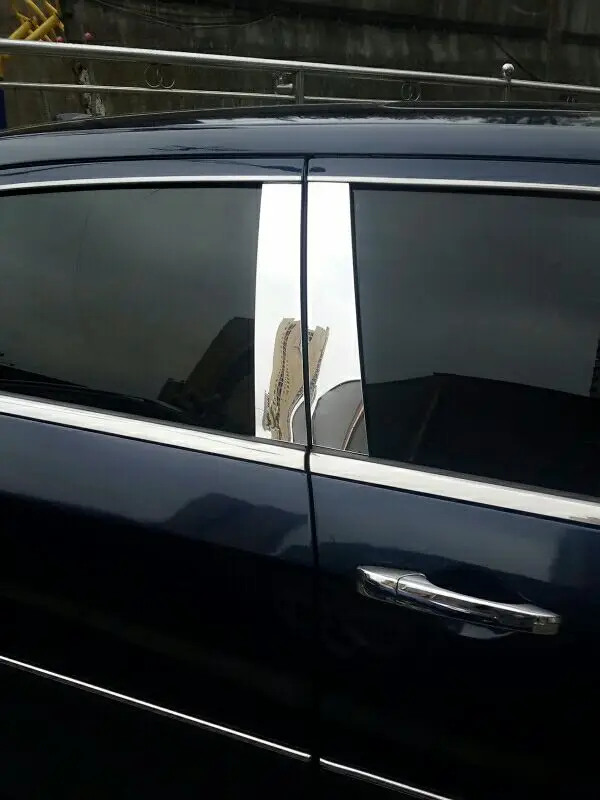 Lsrtw2017 304 нержавеющая сталь окна автомобиля планки для chrysler 300C 2006- 2006 2008 2009 2010 2011 2012 2013
