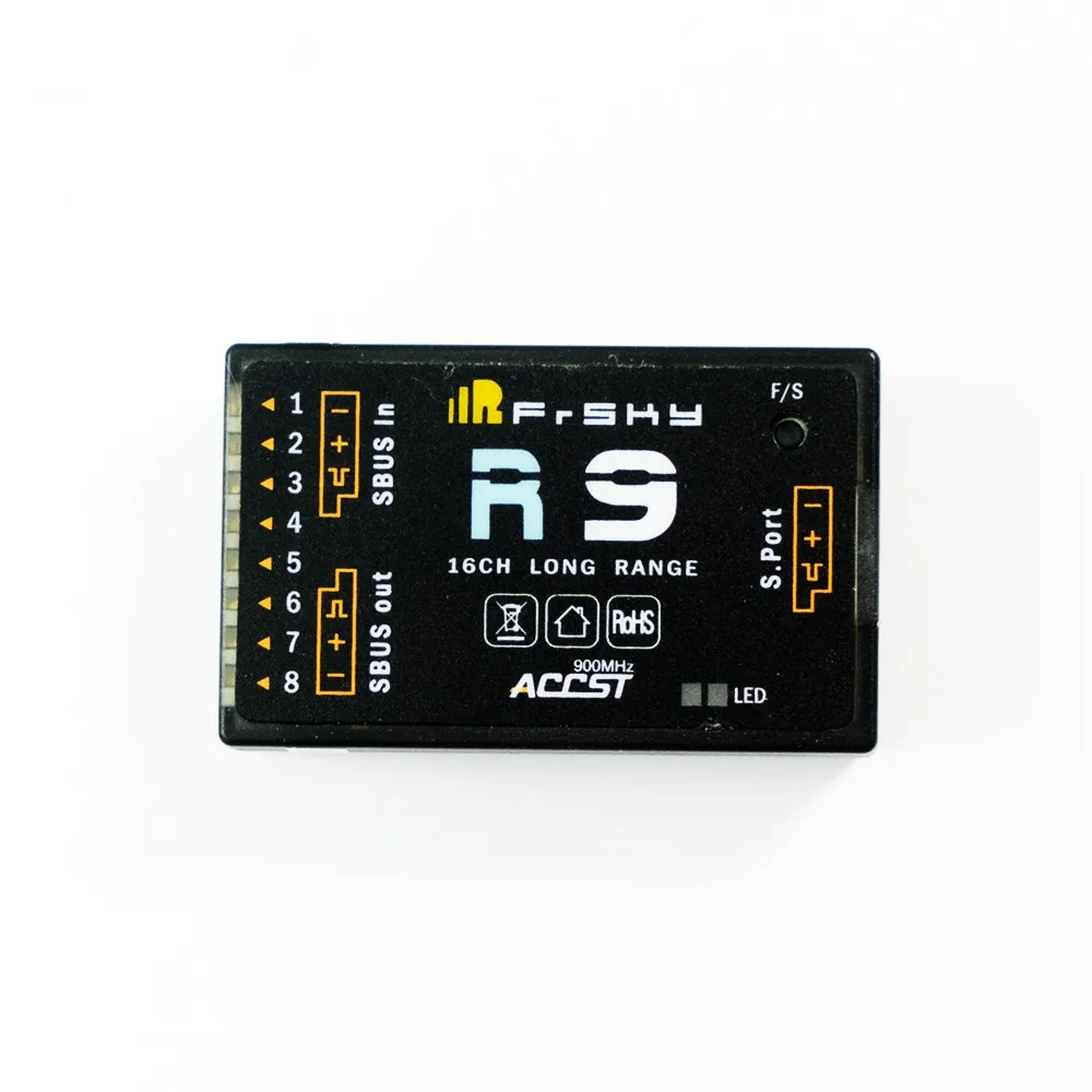 FrSky R9 900MHz 16CH дальний приемник совместим с R9m2019 R9Mlite | Игрушки и хобби