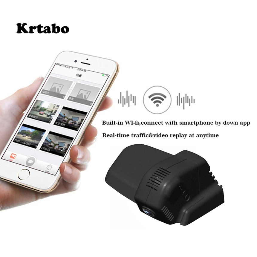 

Car Wifi Mini DVR Driving Video Recorder For Ford Mondeo 2015 (Iow Match) Novatek 96658 HD CCD Night Vision