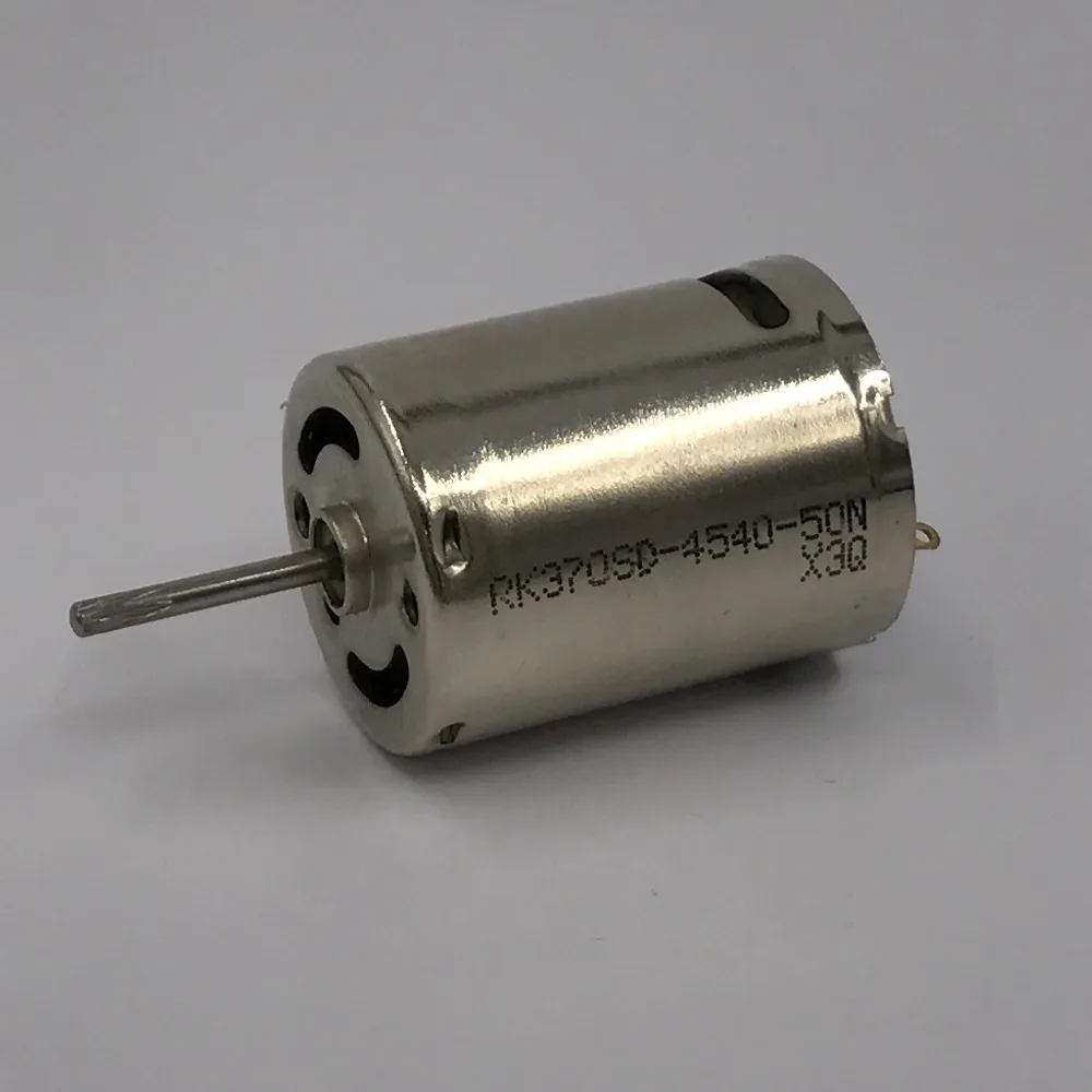 RK-370SD-4540 микро 370 двигатель постоянного тока 3 V-12 V 41000 об/мин высокого Скорость высокий крутящий момент угольные щетки двигателя DIY пульт ДУ для дистанционно управляемой машины лодки игрушка модель