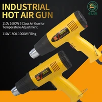 110v heat gun 1600w variable 3 temperatures advanced 1800w1000w double power plastic welding electric handle hot air gun