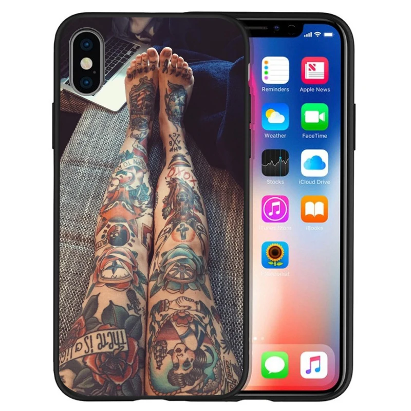 01 Мягкий чехол для iPhone XS Max XR 6S 5 5S 6 6S 7 8 Plus X сексуальная девушка Etui мягкая задняя крышка из ТПУ - Цвет: 01