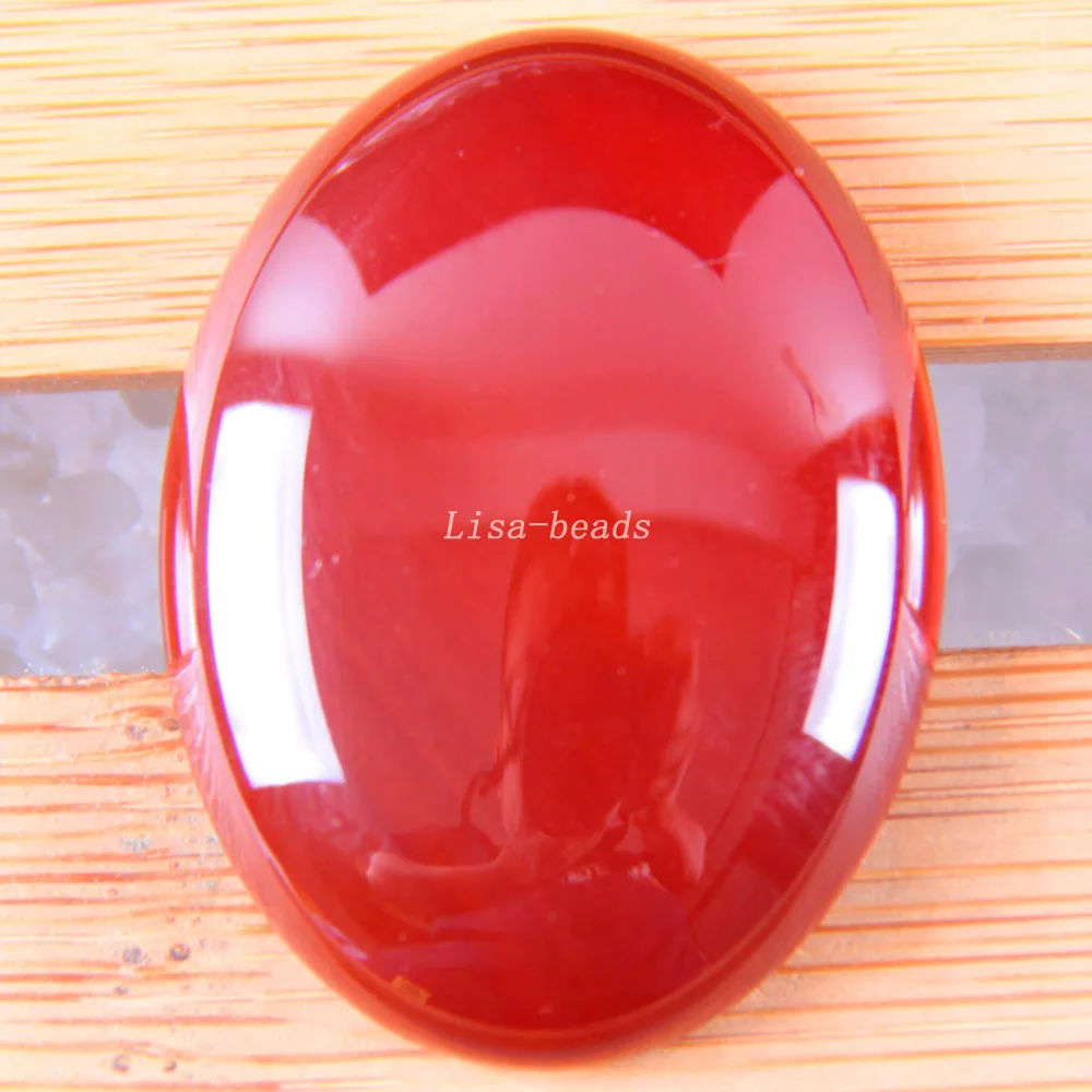 Кабошон кабина подходит для ожерелья серьги Овальные 30x40 мм бусины из