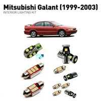 led interior lights for mitsubishi galant 1999 2003 7pc led lights for cars lighting kit automotive bulbs canbus