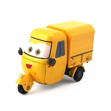 Disney Pixar Cars Sal Machiani желтый металлический литой под давлением