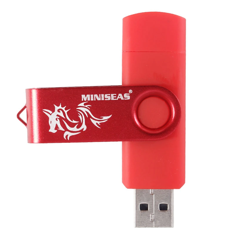 Miniseas usb флеш-накопитель TF карта с фактическим объемом 8 видов цветов OTG флэш