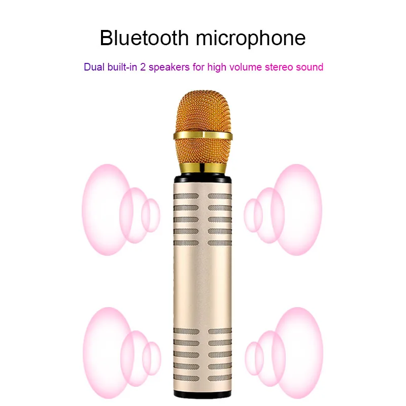 Bluetooth микрофон динамик беспроводной Профессиональный Karake плеер ручной