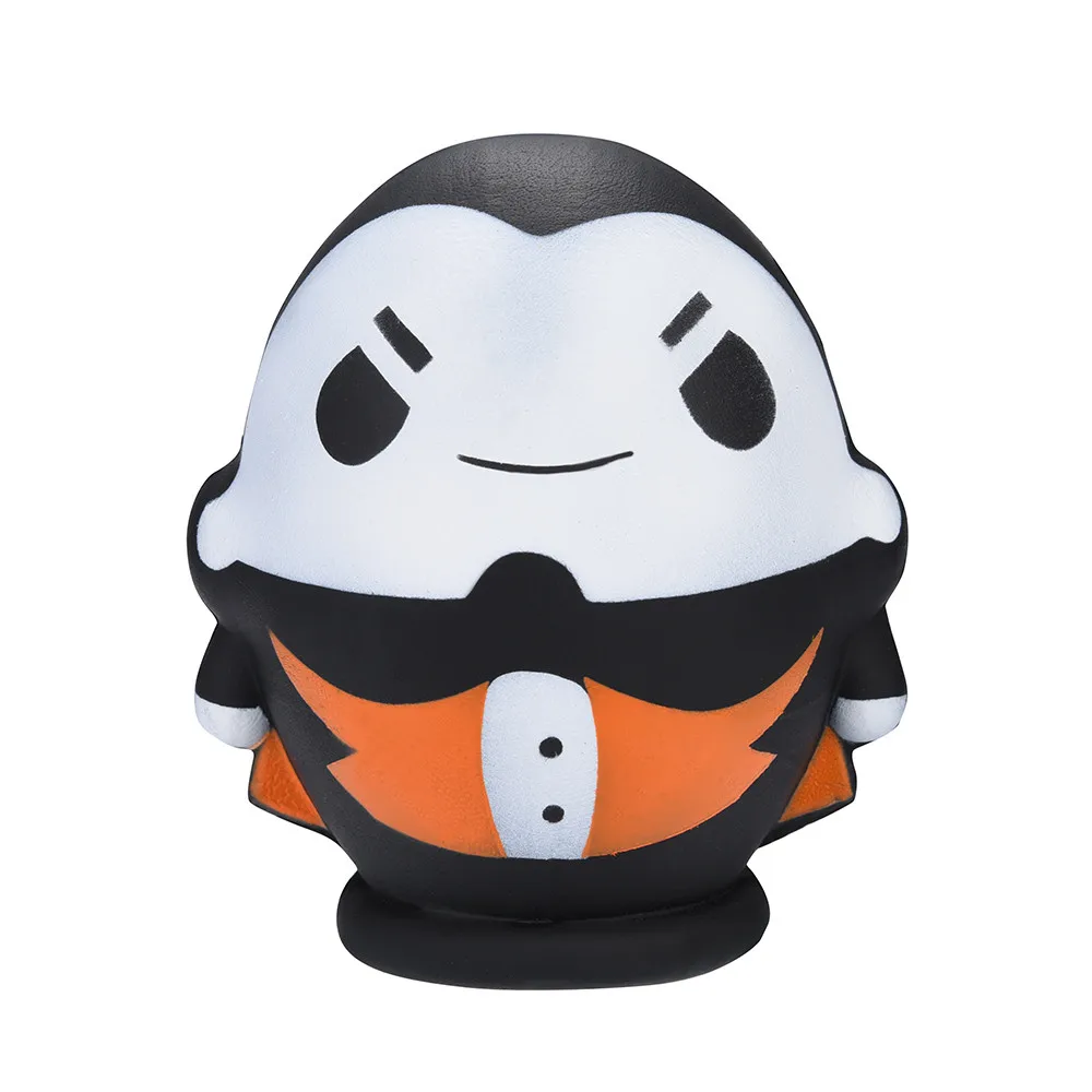 Хэллоуин Skulll Ароматические приседания медленно растет дети игрушки снятие