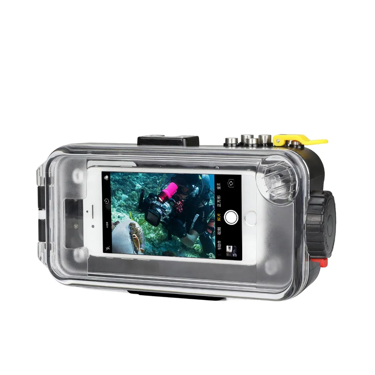 Seafrogs 40 м/130ft Универсальный Bluetooth Водонепроницаемый Корпус Дайвинг чехол для