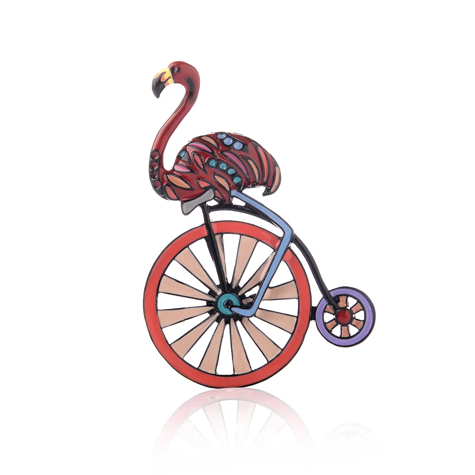 Красочные гусиные Броши для женщин винтажные милые девушки лебедь булавки тачки