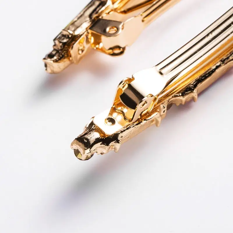 4 шт./компл. заколки для волос окрашенные искусственные бриллиантовые блестящие