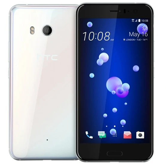 Разблокированный htc U11 GSM 3g 4G 4 ГБ ОЗУ 64 Гб ПЗУ отпечаток пальца NFC Android мобильный телефон Восьмиядерный 5," 12 МП и 16 Мп wifi gps
