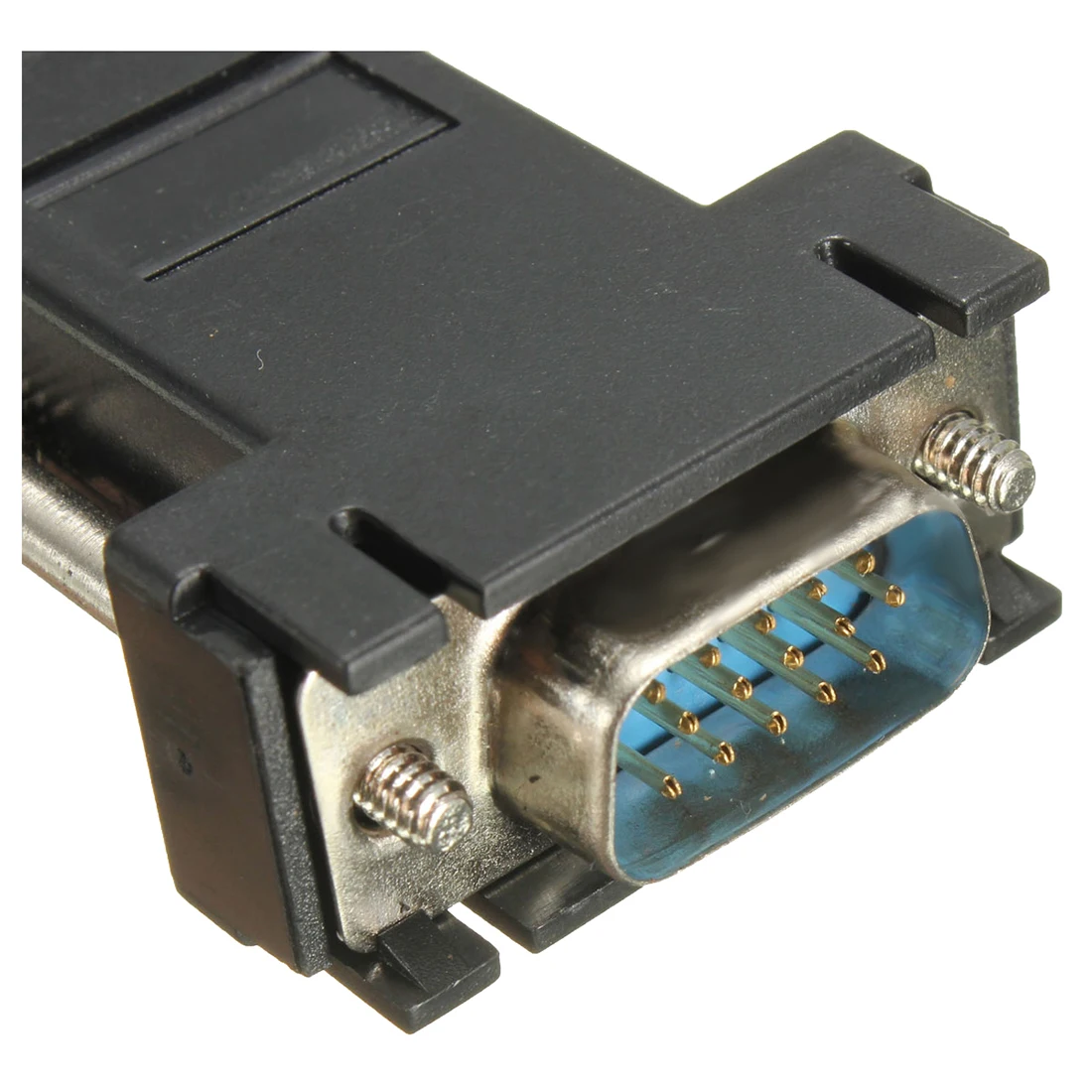 10x VGA удлинитель штекер к локальной сети RJ45 сетевой кабель Женский адаптер|vga